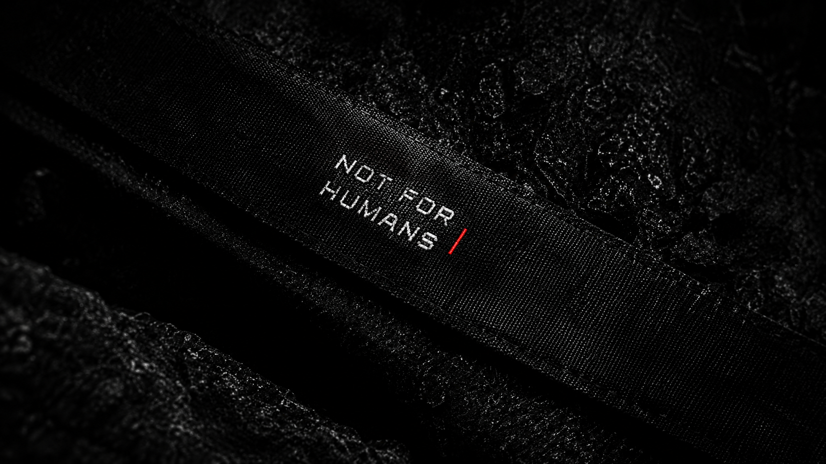 Not For Humans Tag